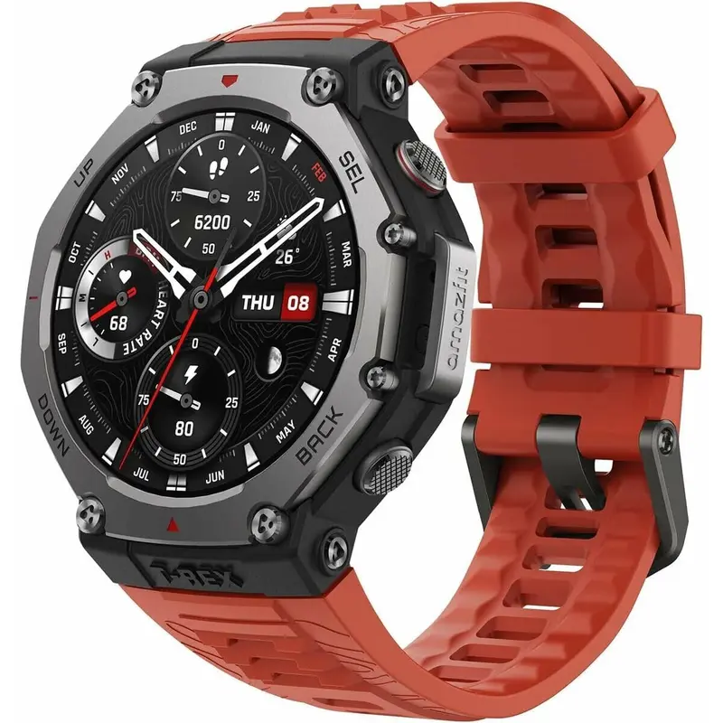 Smartwatch Amazfit T-REX 3 Rood 1,5" 47 mm