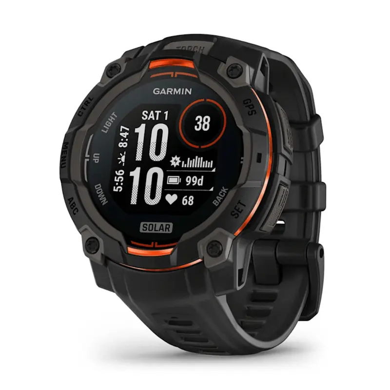 Smartwatch GARMIN Instinct 3 Solar GPS 45mm Zwart 0,9" 45 mm