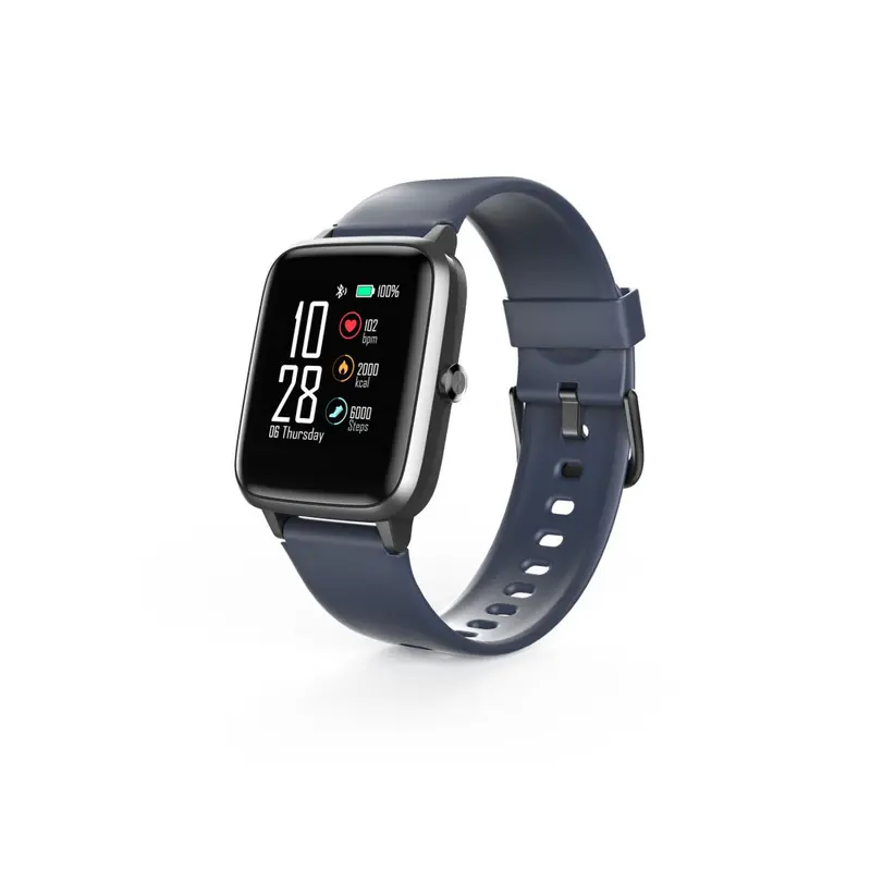 Smartwatch Hama 00178604 Blauw Zwart/Blauw 1,3" (1 Stuks)