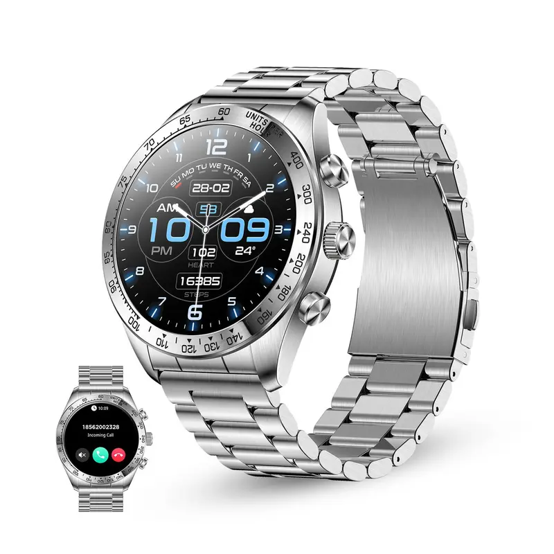 Smartwatch KSIX KSIX Elite Zilverkleurig 1,43"