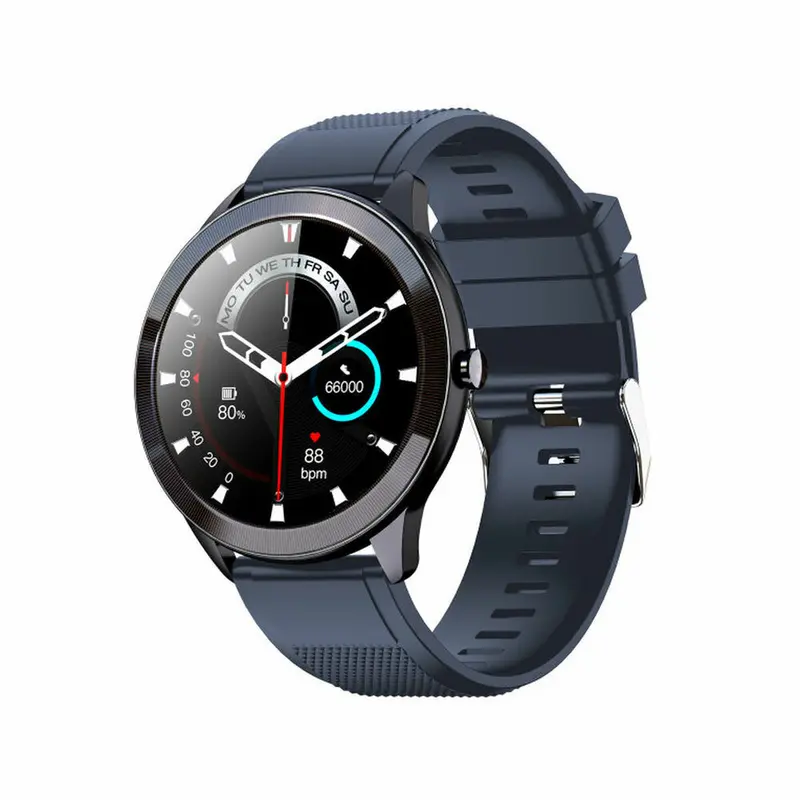 Smartwatch LEOTEC LESW32B Blauw Zwart 1,28" 200 mAh