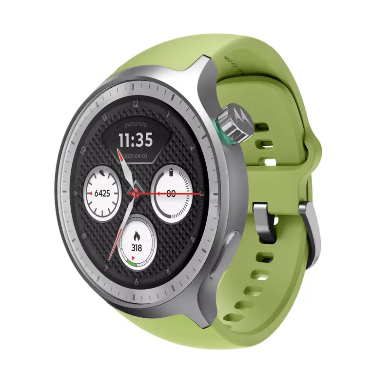 Smartwatch Motorola Moto Watch 47mm Zilverkleurig 1,43" 47 mm 46 mm Ø 47 mm