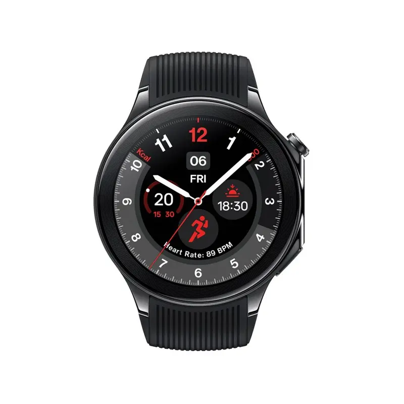 Smartwatch OnePlus Watch 2 Zwart Staal