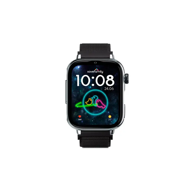 Smartwatch Save Family SW+2 PL/TLBN 1,44” Zwart Zilverkleurig