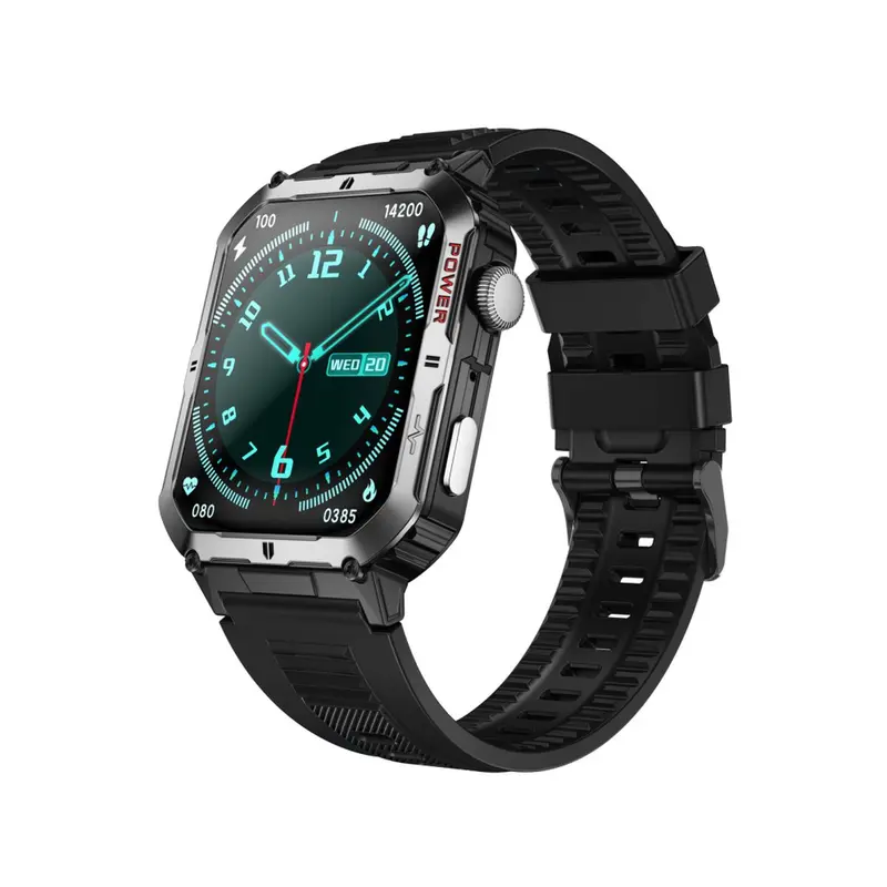 Smartwatch Trevi T-FIT 500 S Zwart Zilverkleurig 2,06"