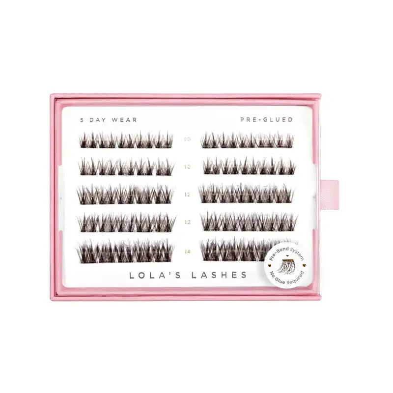 Soft Definition Dark Brown Pre-Glued Lashes