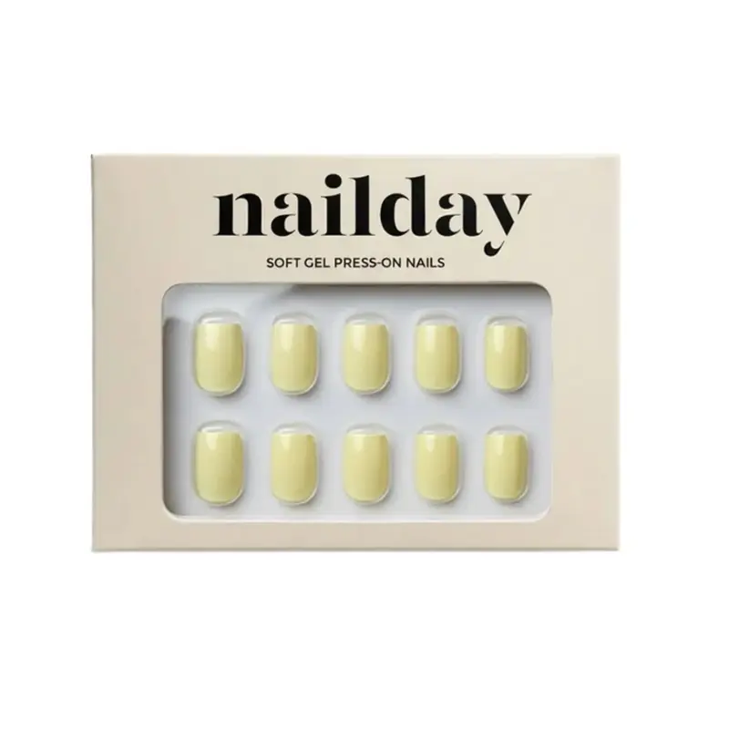 Soft Gel Press-On Nails Limone
