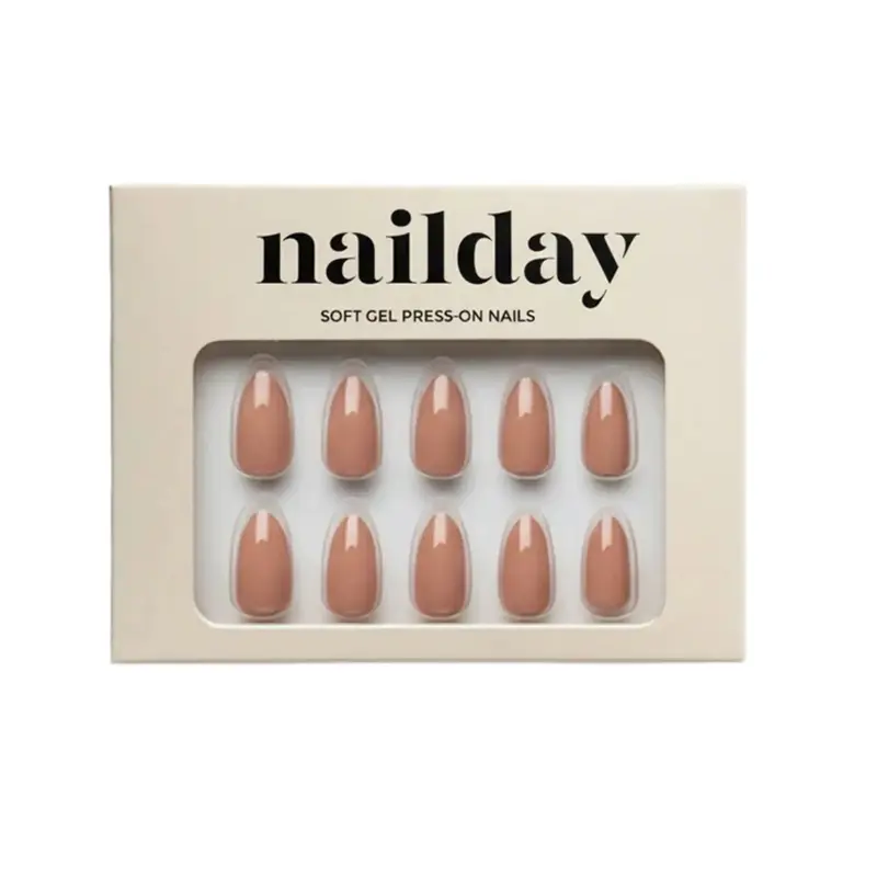 Soft Gel Press-On Nails Toffee