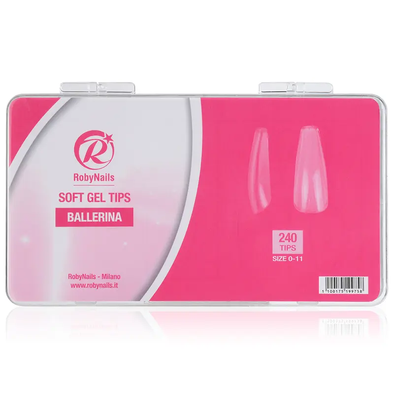 Soft Gel Tip Ballerina 240 Pieces