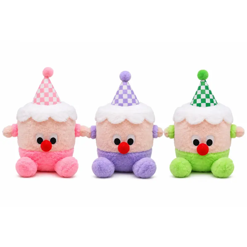 Soft Plush Birthday Cake