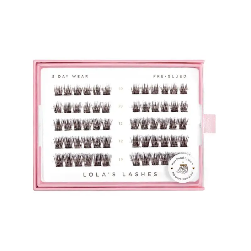 Soft Wisp Dark Brown Pre-Glued Lashes