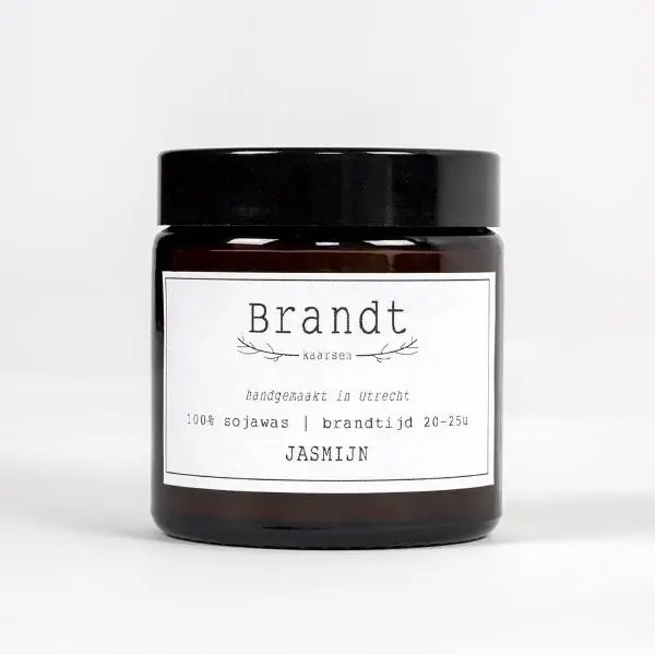 Soy Wax Candle - Jasmijn