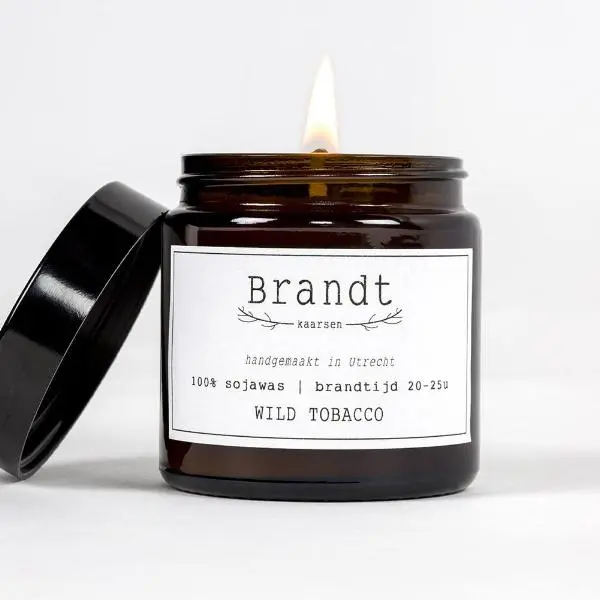 Soy Wax Candle - Wild Tobacco