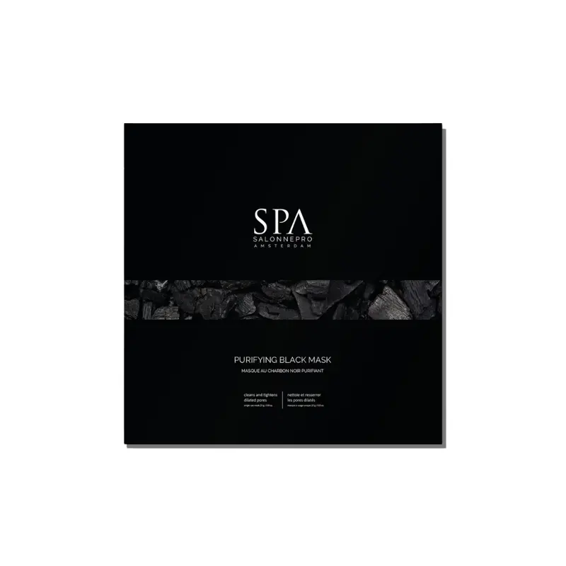 SPA Salonnepro - Purifying Charcoal Black Mask