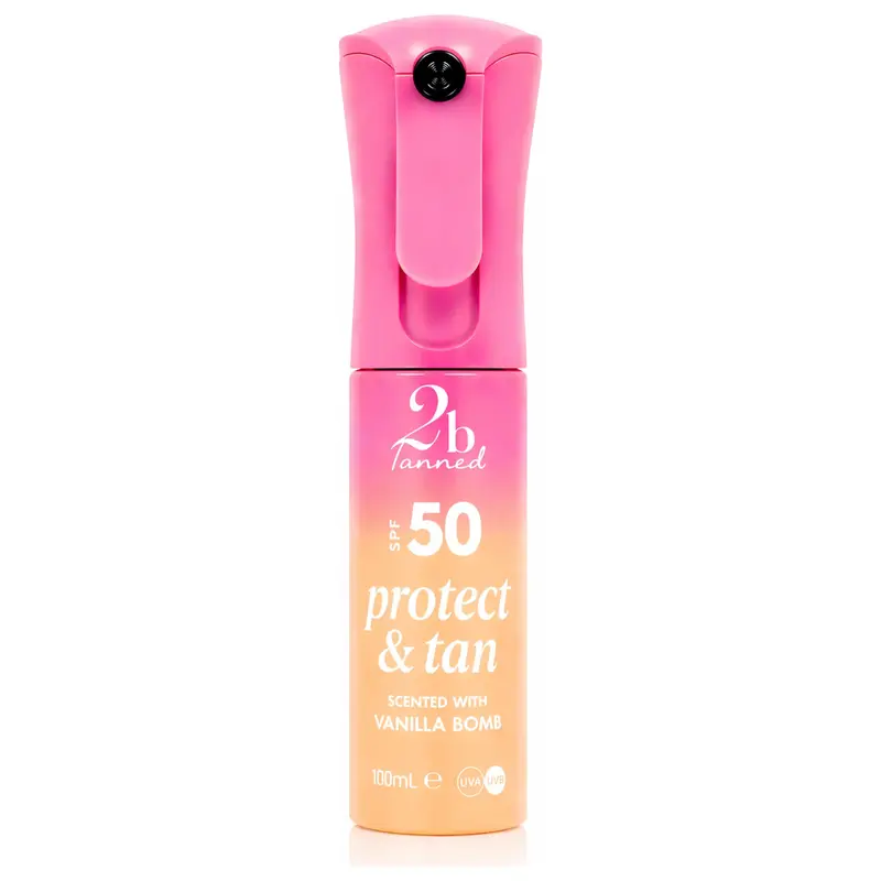 SPF50 Protect & Tan Dry Mist Vanilla Bomb