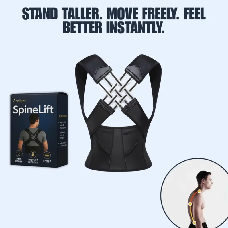 SpineLift™ — Selbstbewusste, schmerzfreie Körperhaltung, die Ihren Tag antreibt