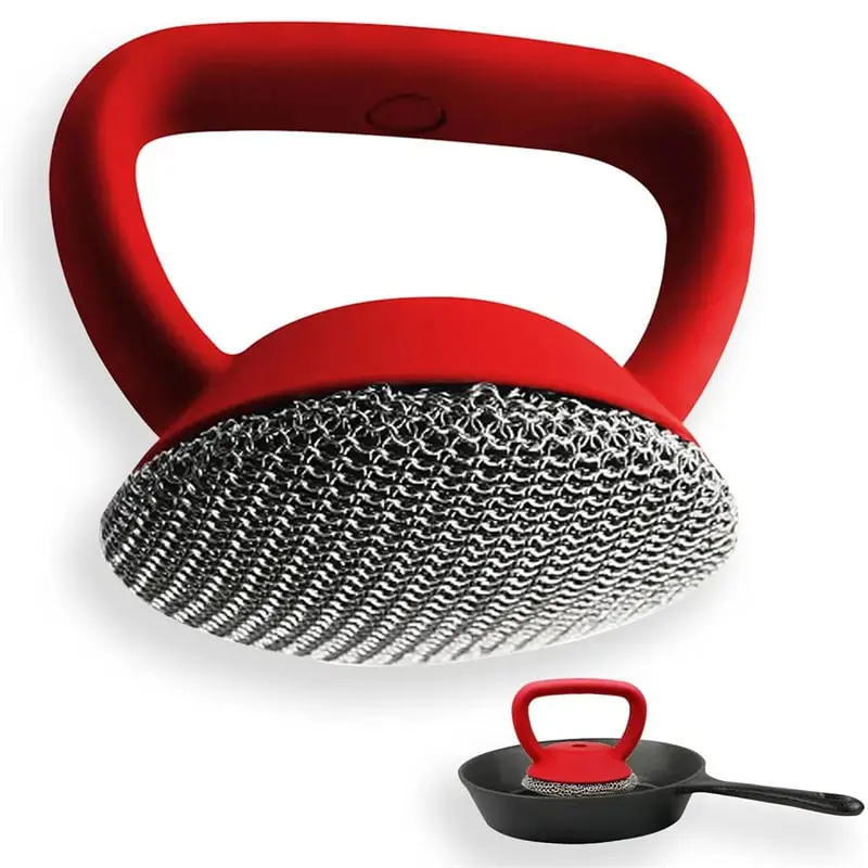 StahlPeeling™ Ergonomischer Schrubber aus Edelstahl