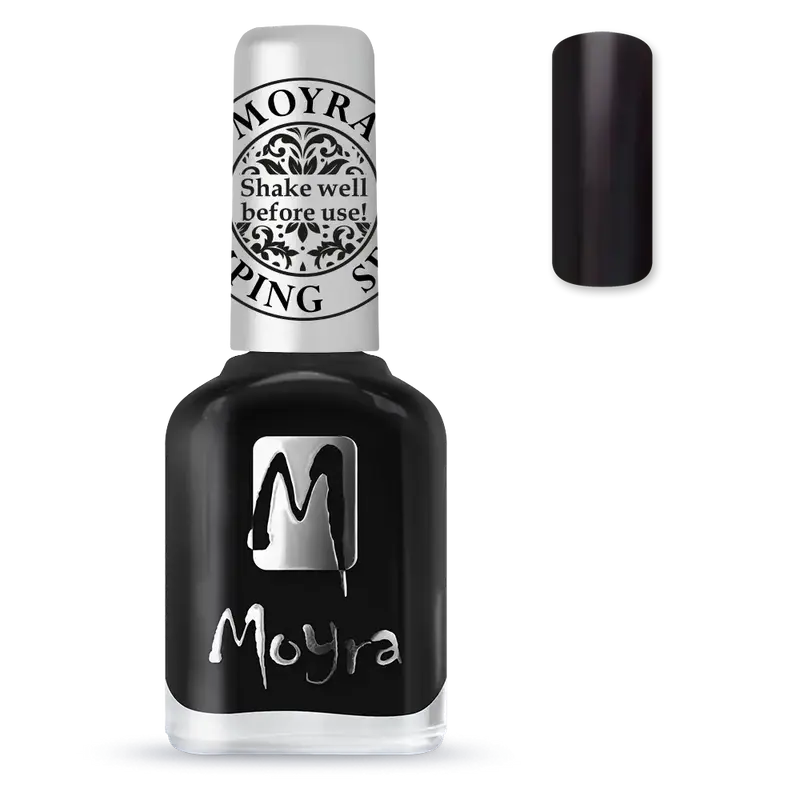 Stamping Nail Polish SP06 Black