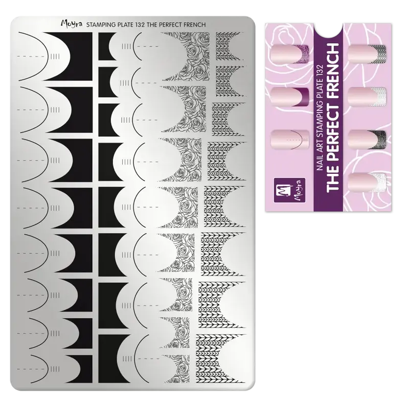 Stamping Plate 132 The Perfect French