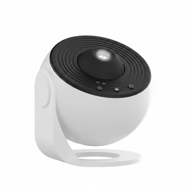 Sternenhimmel Projektor 360° mit Bluetooth-Lautsprecher | RGBW LEDs, Musikmodus & Fernbedienung | Timer 1–4 h, USB-C