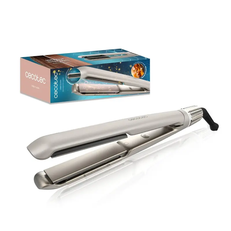 Stijltang Cecotec Lisse Plasma 45 W Champagne