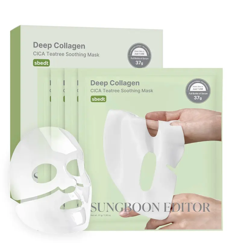 Sungboon Editor Deep Collagen Cica Teatree Soothing Mask 37g 1ea