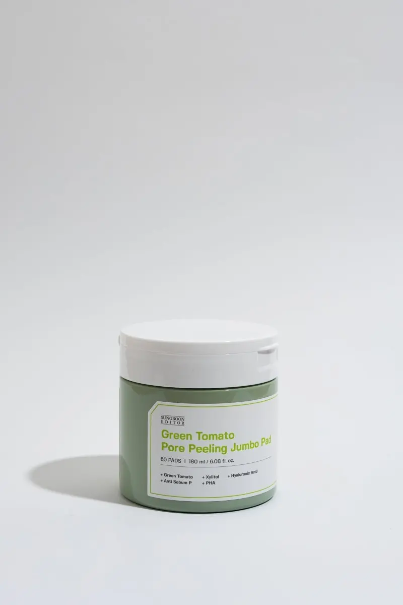 Sungboon Editor Green Tomato Pore Peeling Jumbo Pad