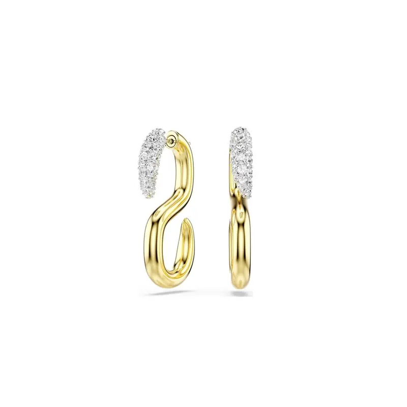 Swarovski Dextera 5741796 Dames Oorbellen Goudkleurig Kristal