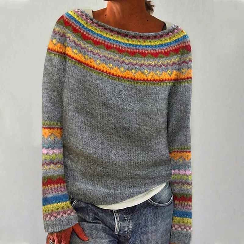 Tanja | Retro-Pullover für die goldene Herbstzeit