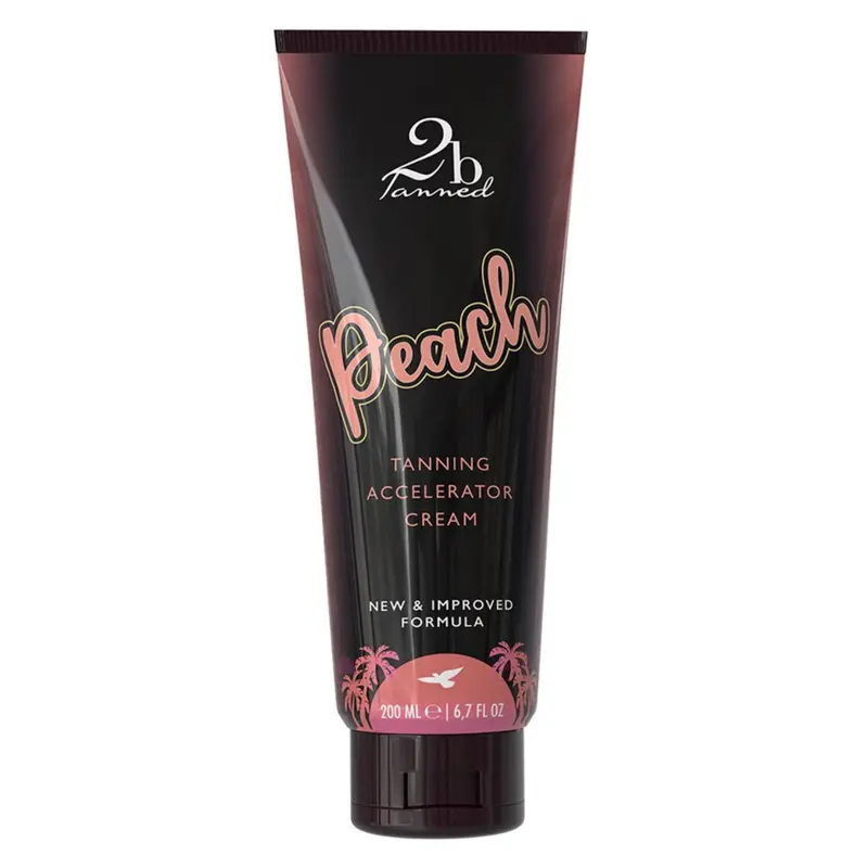 Tanning Accelerator Cream Peach