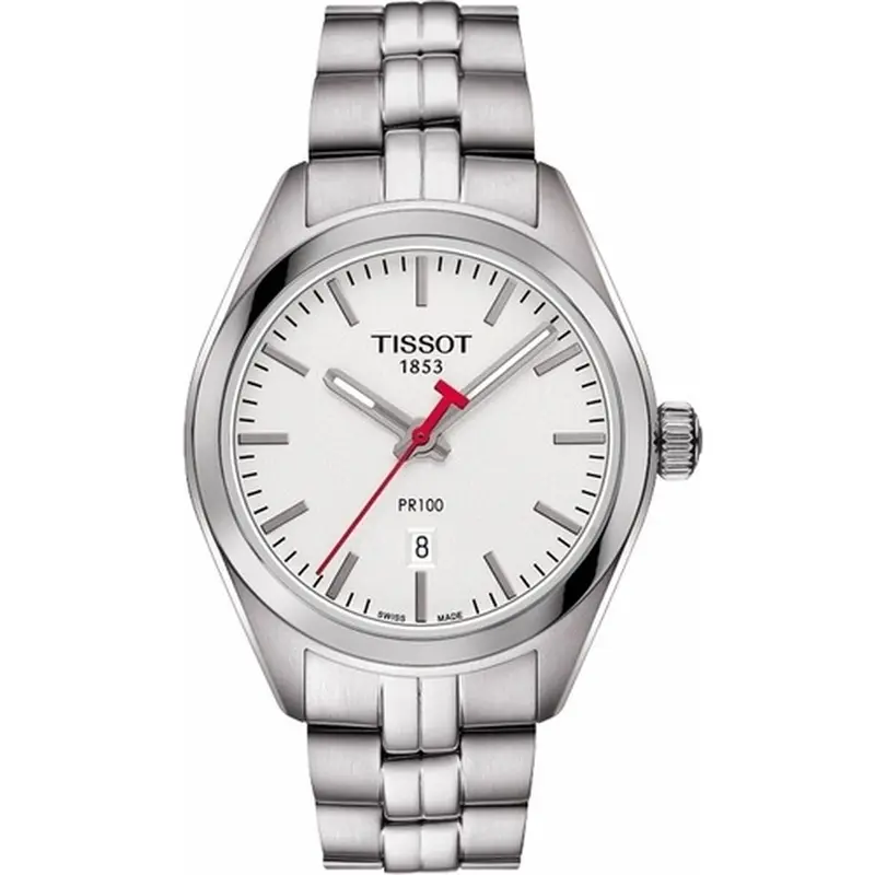 Tissot PR100 NBA Special Edition Dameshorloge - Kwarts Saffier Grijs Ø 33 mm