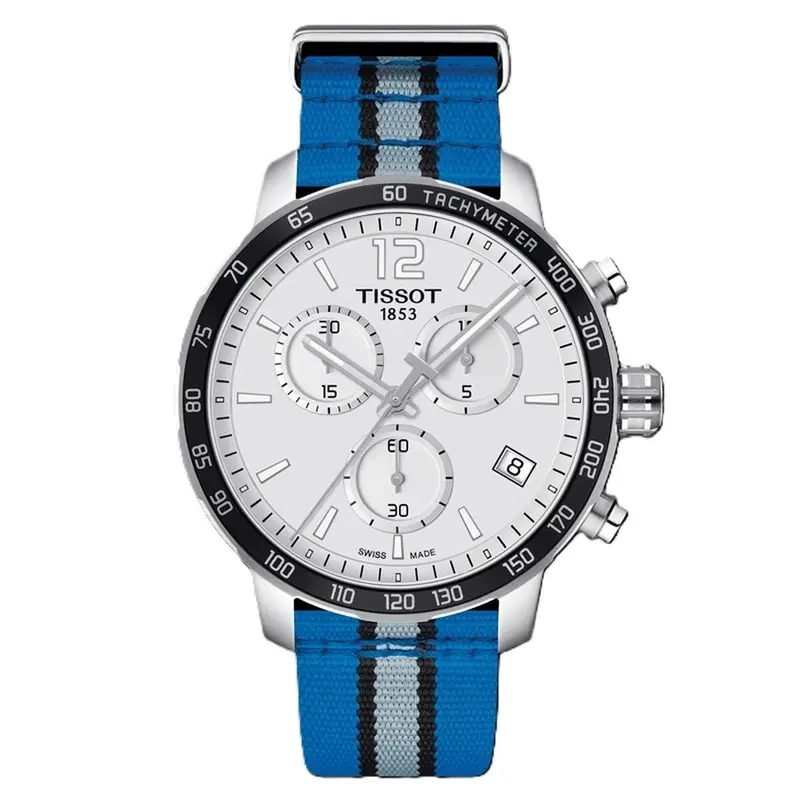 Tissot Quickster NBA Orlando Magic Herenhorloge Ø 42 mm Zilverkleurig - Officieel NBA Chronograaf