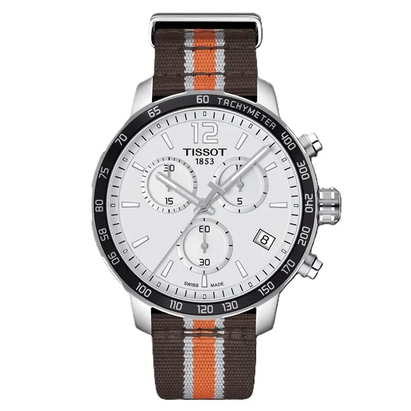 Tissot Quickster NBA Phoenix Suns Herenhorloge Ø 42 mm Zilverkleurig - Officieel NBA Chronograaf