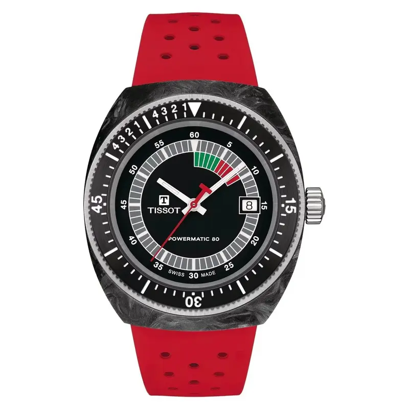 Tissot Sideral S Automatic Herenhorloge - Avant-Garde Zwitsers Automatisch Rood