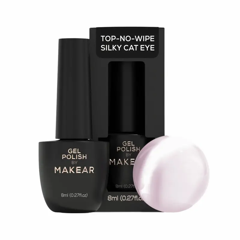 Top Coat No Wipe Silky Cat Eye