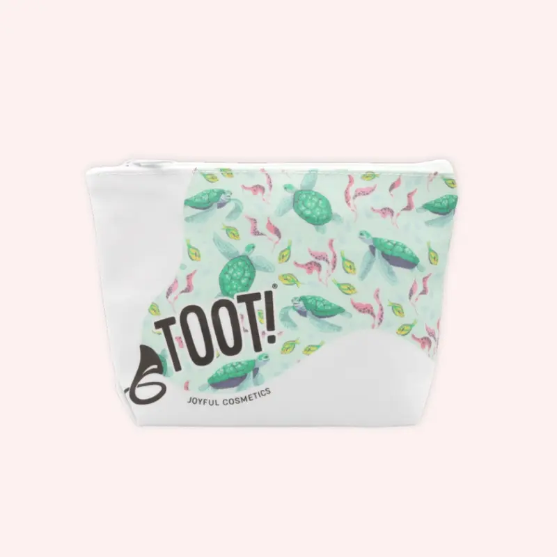 Totally Turtle Makeup Bag
