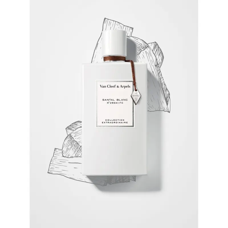 Uniseks Parfum Santal Blanc Van Cleef EDP (75 ml)