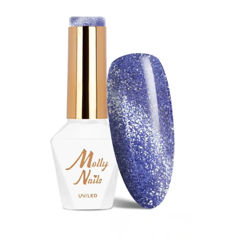 UV/LED Gel Polish Cat Eye Glacier Crush Nr 252 Amethyst
