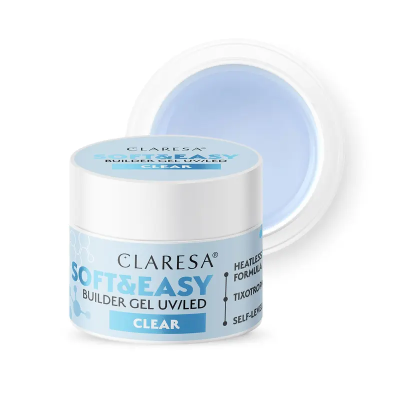 UV/LED Hard & Easy Builder Gel Clear 12g