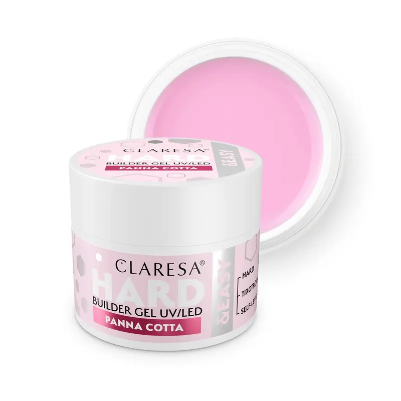 UV/LED Hard & Easy Builder Gel Panna Cotta 12g