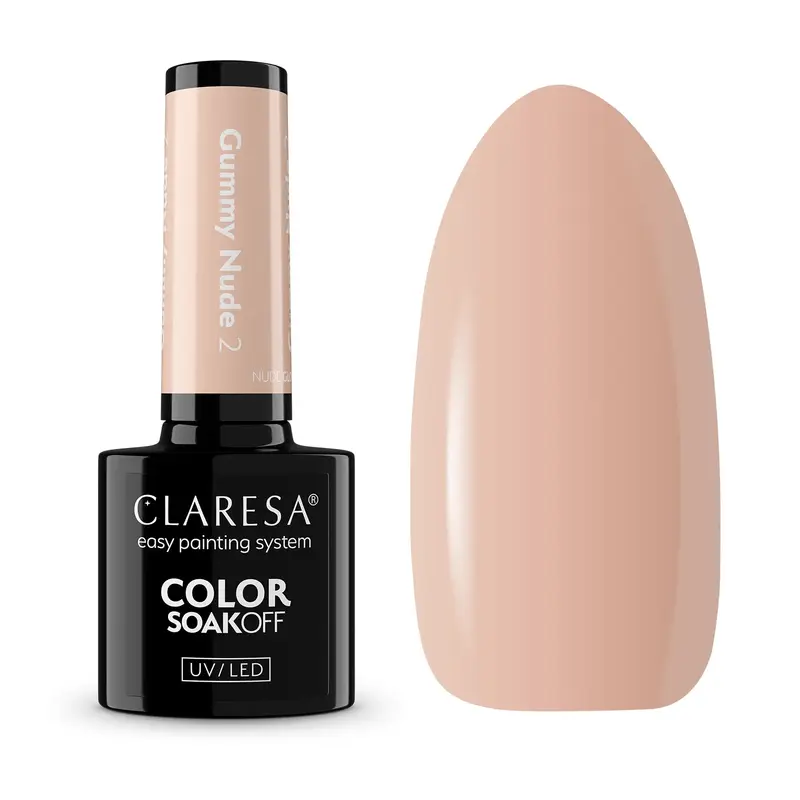 UV/LED Nail Polish Nude Glow Gummy Nude 2