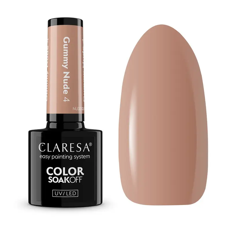 UV/LED Nail Polish Nude Glow Gummy Nude 4