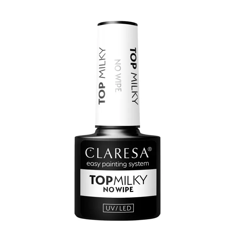UV/LED Top Coat Milky No Wipe