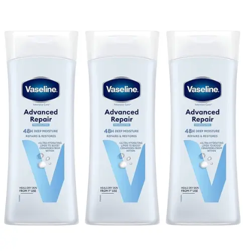 Vaseline Advanced Repair Bodylotion - 3 x 400 ml