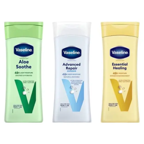 Vaseline Bodylotion - Try Out - Advanced Repair / Aloë Soothe / Essential Healing