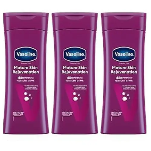 Vaseline Mature Skin Bodylotion - Voordeelverpakking 3 x 400 ml