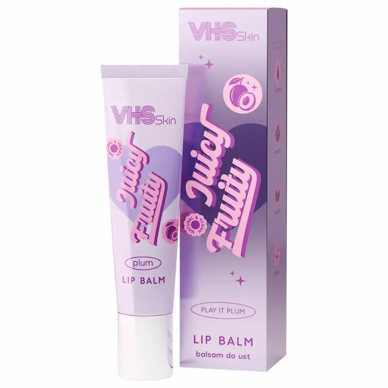 Vhs Lip Balm Juicy Fruity Plum 10ml