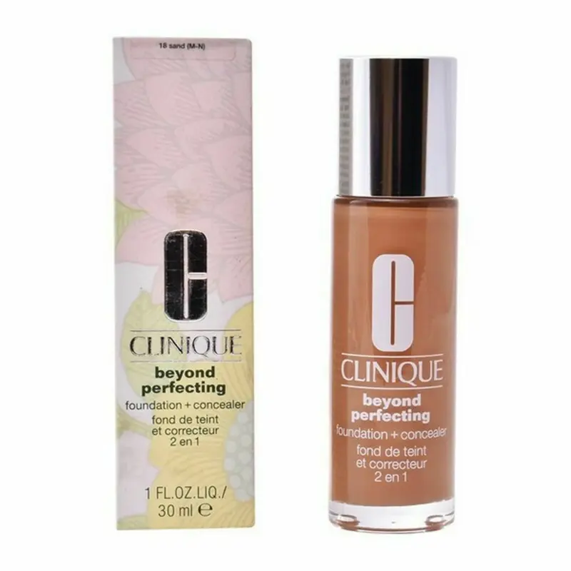 Vloeibare Foundation Clinique 0020714711849 Nº 18 Sand Nº 18-Sand 30 ml Gezichts Corrector