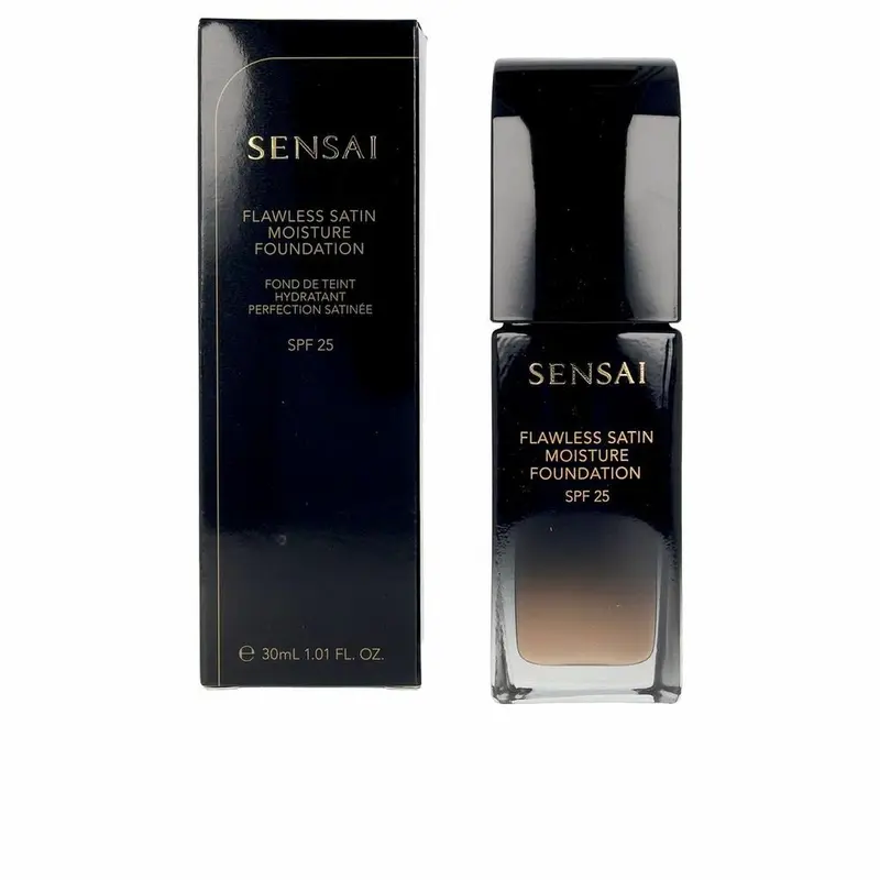 Vloeibare Foundation Kanebo Sensai 204-honey beig Nº 204-Honey Beig Fs204-Honey Beige Spf 25 Spf 20 30 ml
