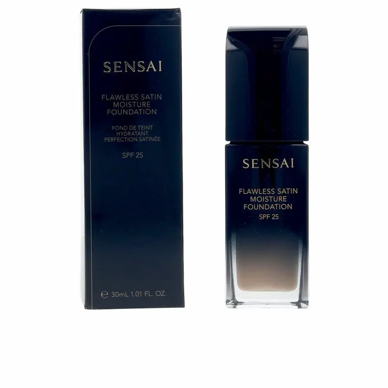Vloeibare Foundation Kanebo Sensai Nº 203-Neutralbeig Fs203-Neutral Beige Spf 25 Spf 20 30 ml